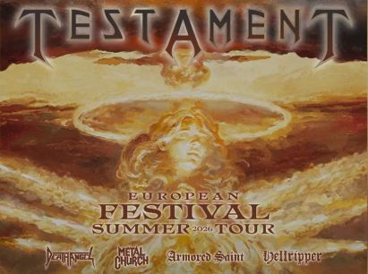 Testament - Death Angel -Metal Church  - Live